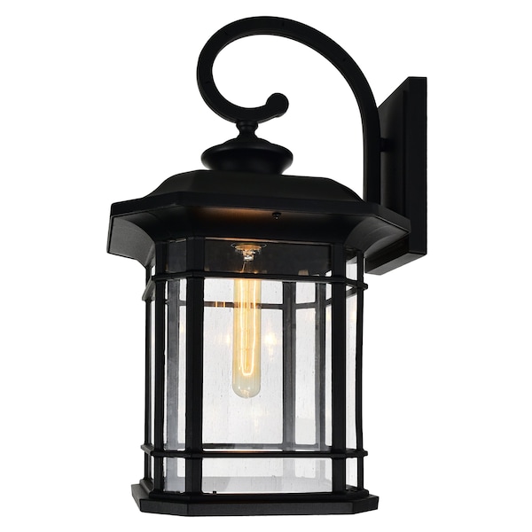 Cwi Lighting Blackburn 1 Light Black Outdoor Wall Light 0411W11-1-101 - main